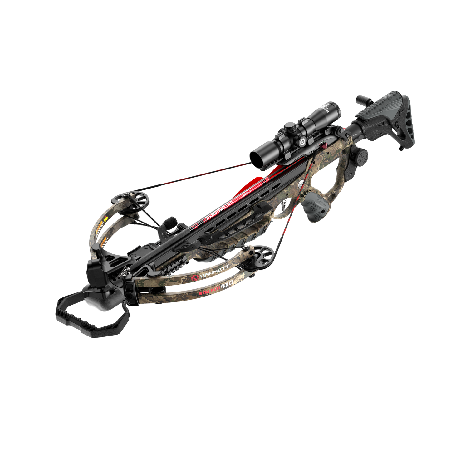 Barnett Stalker 410 FPS w/CCD Crossbow Package With 4x32 Illuminated Multi Reticle Scope
