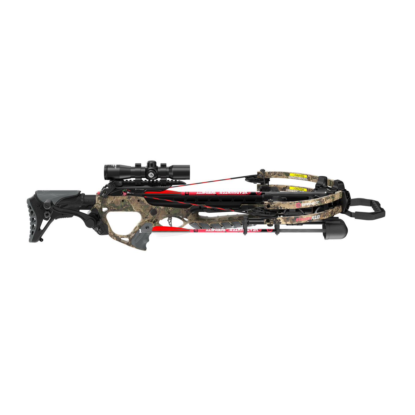 Barnett Stalker 410 FPS w/CCD Crossbow Package With 4x32 Illuminated Multi Reticle Scope