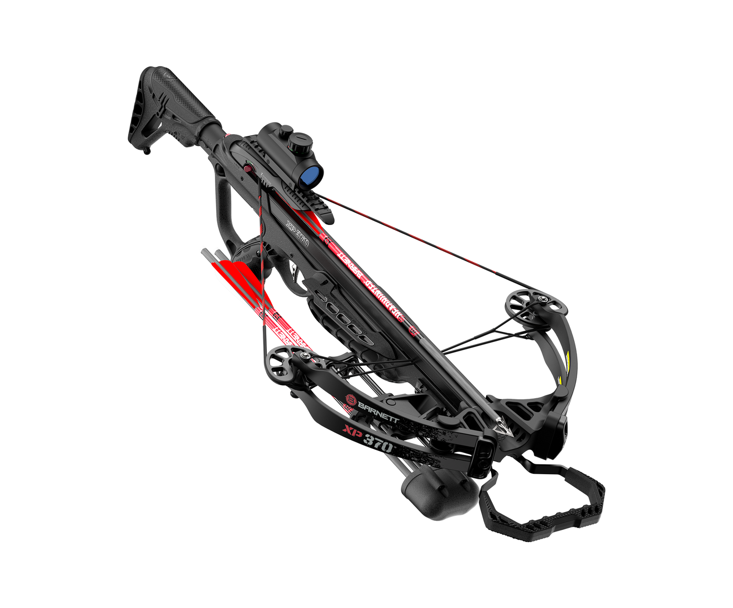 Barnett XP370™ 370 FPS Crossbow Package With Scope, Arrows, Quiver, and Adjustable Buttstock