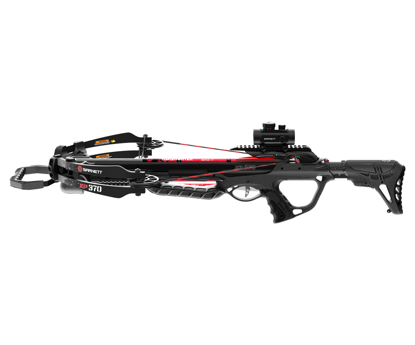 Barnett XP370™ 370 FPS Crossbow Package With Scope, Arrows, Quiver, and Adjustable Buttstock
