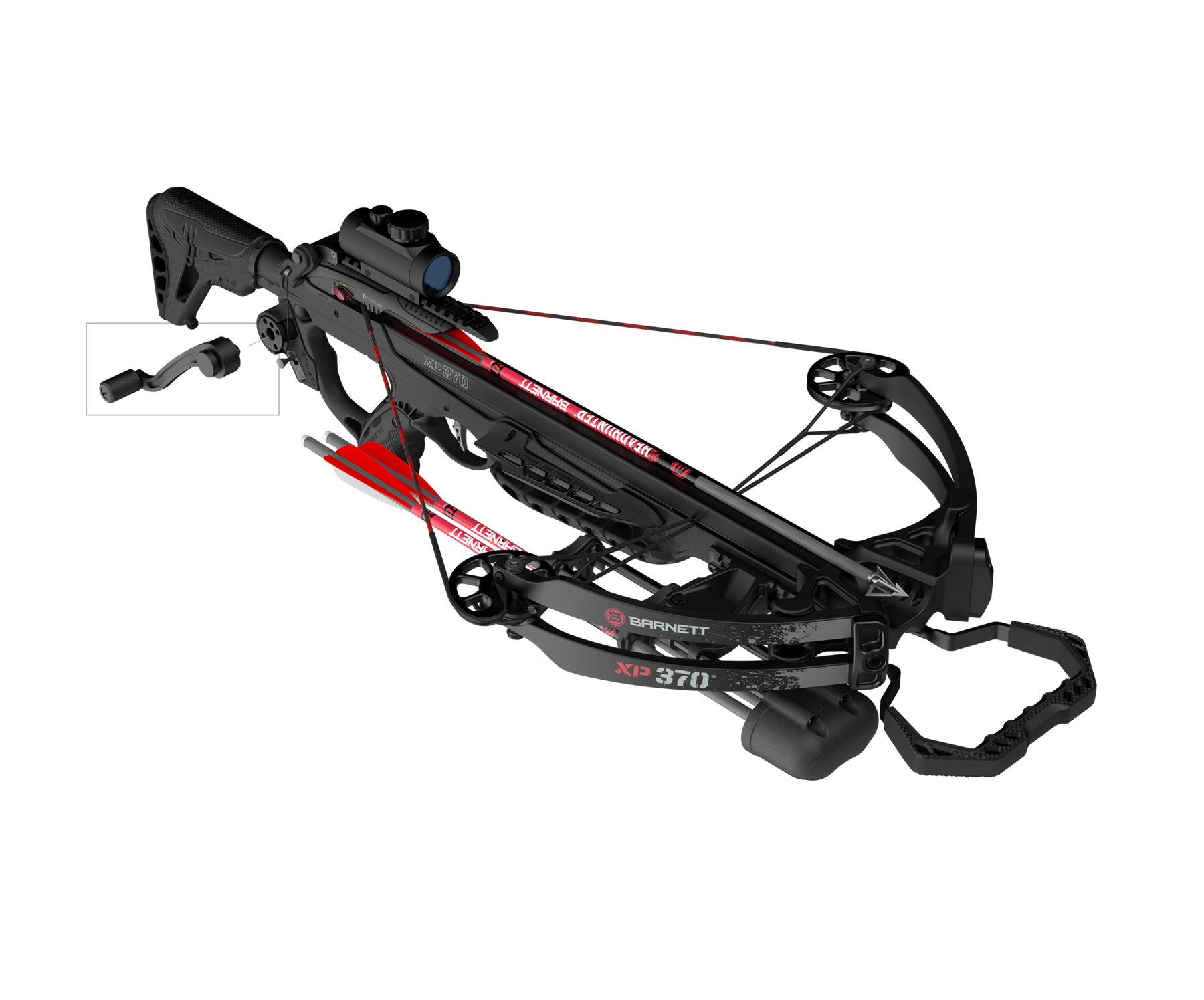 Barnett XP370™ CCD Crossbow Package With Red/Green Illuminated Red Dot Scope