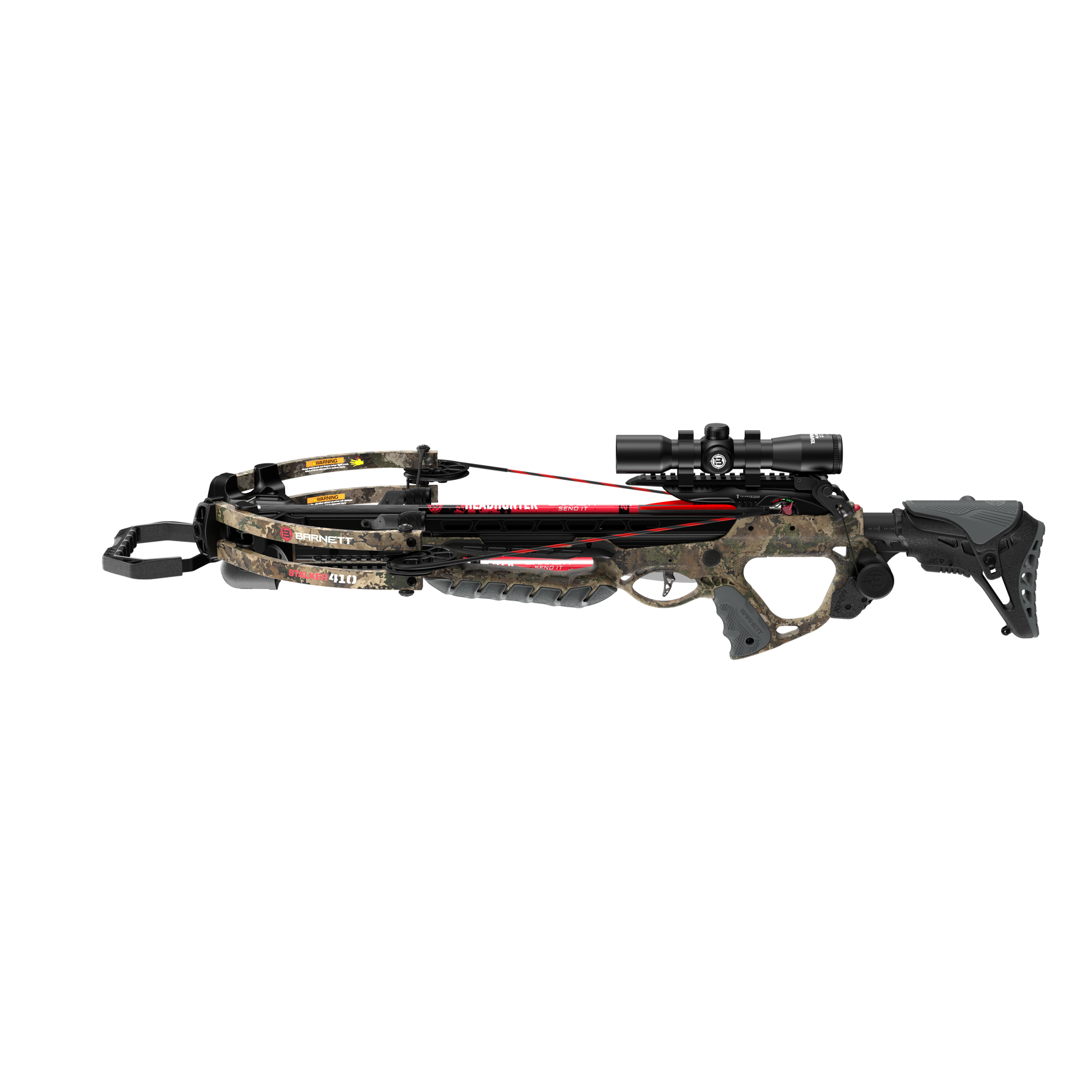 Barnett Stalker 410 FPS w/CCD Crossbow Package With 4x32 Illuminated Multi Reticle Scope