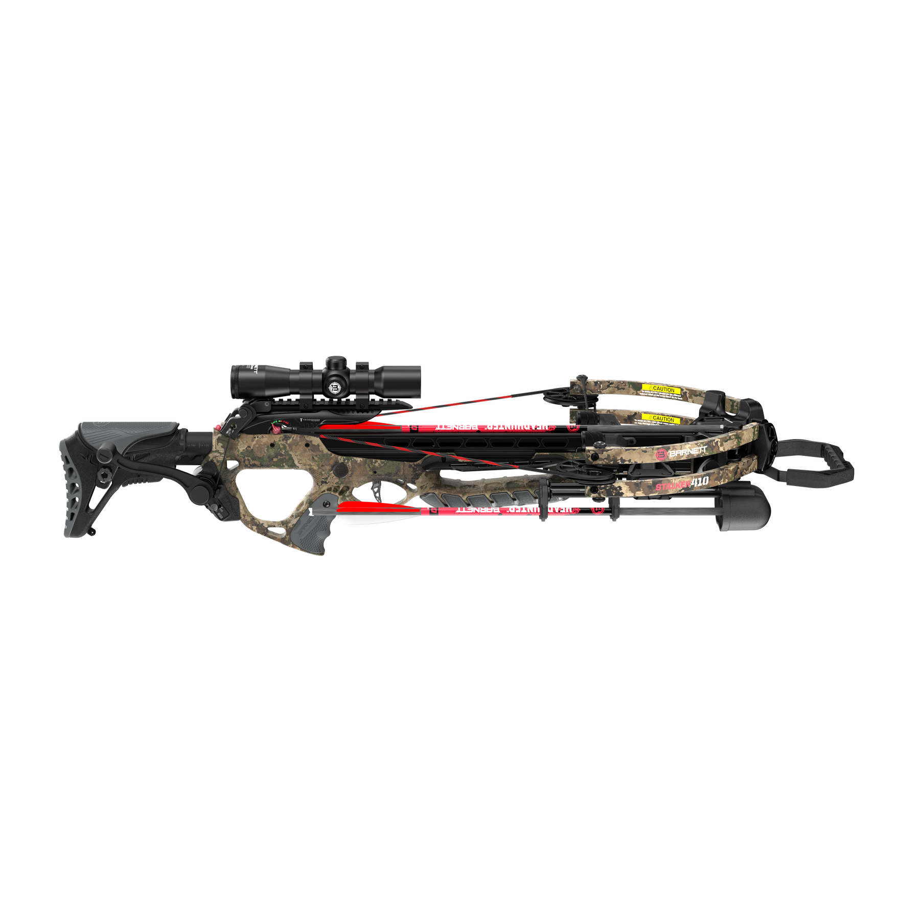 Barnett Stalker 410 FPS w/CCD Crossbow Package With 4x32 Illuminated Multi Reticle Scope