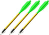 3pc Hunting BroadHeads Pointing Tips Hunting Arrows for Crossbows 80lb