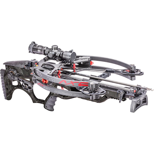 AXE 440 Fps Crossbow Package W/ Scope & 3 Bolts