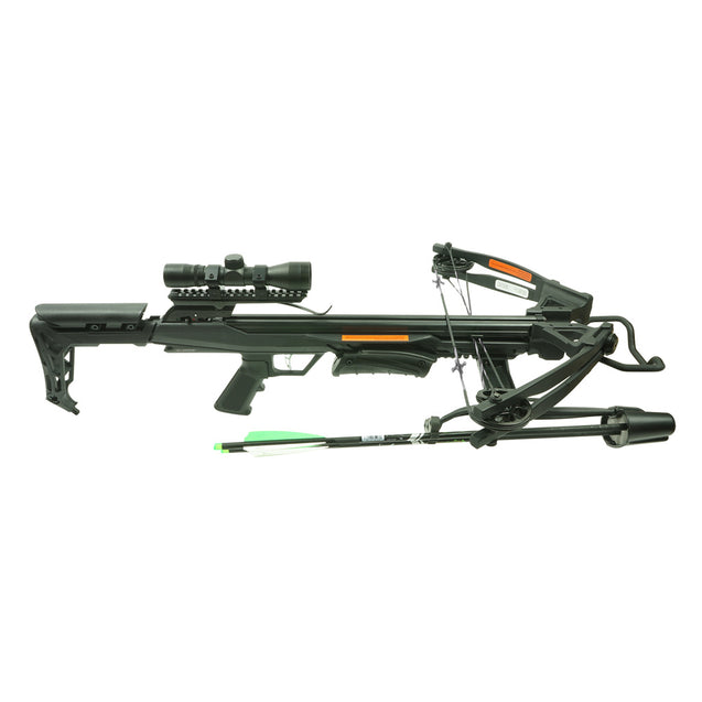 Rocky Mountain Rm370 Crossbow Package Black With Illuminated 4x32 scope