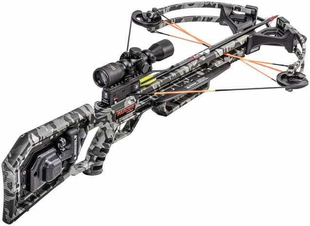 Wicked Ridge Invader 400 Crossbow Package Acudraw 50 With Pro View Scope