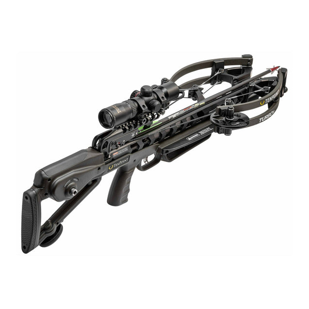 Tenpoint Turbo S1 Crossbow Package Acuslide Moss Green Color